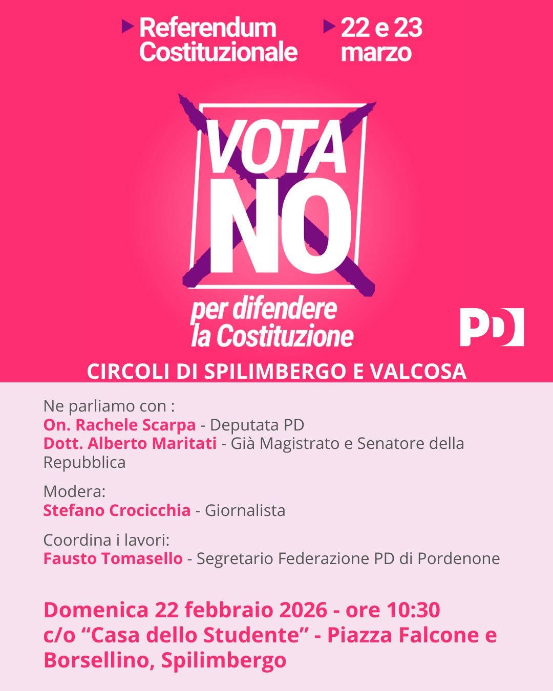 Incontro per il referendum